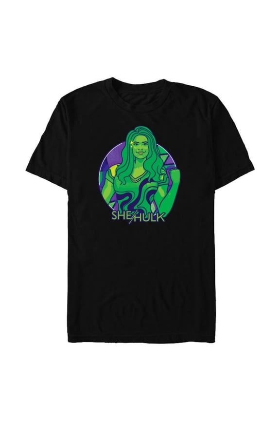 Studios She Hulk In Action - Short Sleeve Blended T-Shirt for Adults - Customized-Black