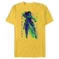 thumbnail image 1 of Marvel Studios She-Hulk Jen Walters Disney Plus - Short Sleeve Blended T-Shirt for Adults - Customized-Yellow, 1 of 5