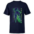 thumbnail image 1 of Marvel Studios She-Hulk Jen Walters Disney Plus - Short Sleeve T-Shirt for Kids - Customized-Navy, 1 of 5