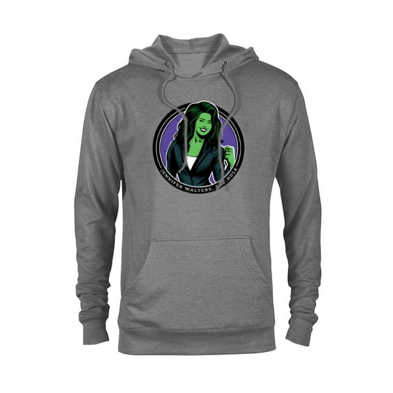Marvel Studios She-Hulk Jennifer Walters - Pullover Hoodie for Adults - Customized-Athletic Heather
