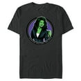 thumbnail image 1 of Marvel Studios She-Hulk Jennifer Walters - Short Sleeve Blended T-Shirt for Adults - Customized-Dark Heather, 1 of 5