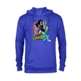 thumbnail image 1 of Marvel Studios She-Hulk LA Retro Eighties Style Disney+ - Pullover Hoodie for Adults - Customized-Navy, 1 of 5