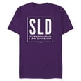 thumbnail image 1 of Marvel Studios She-Hulk SLD GLK&H Superhuman Law - Short Sleeve Blended T-Shirt for Adults - Customized-Purple, 1 of 5