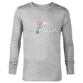 thumbnail image 1 of Marvel Studios She-Hulk Series Logo - Long Sleeve T-Shirt for Men - Customized-Athletic Heather, 1 of 5