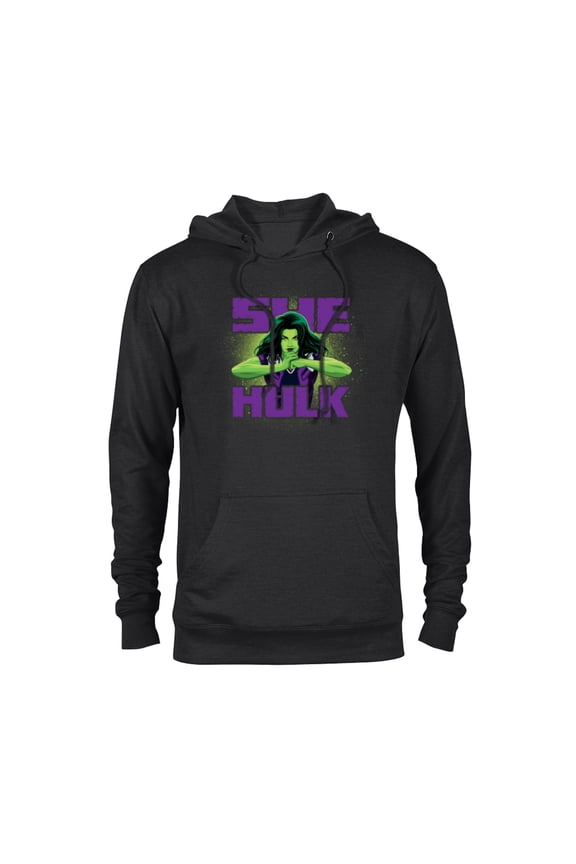 Studios She-Hulk is Ready for Anything Disney+ - Pullover Hoodie for Adults - Customized-Black