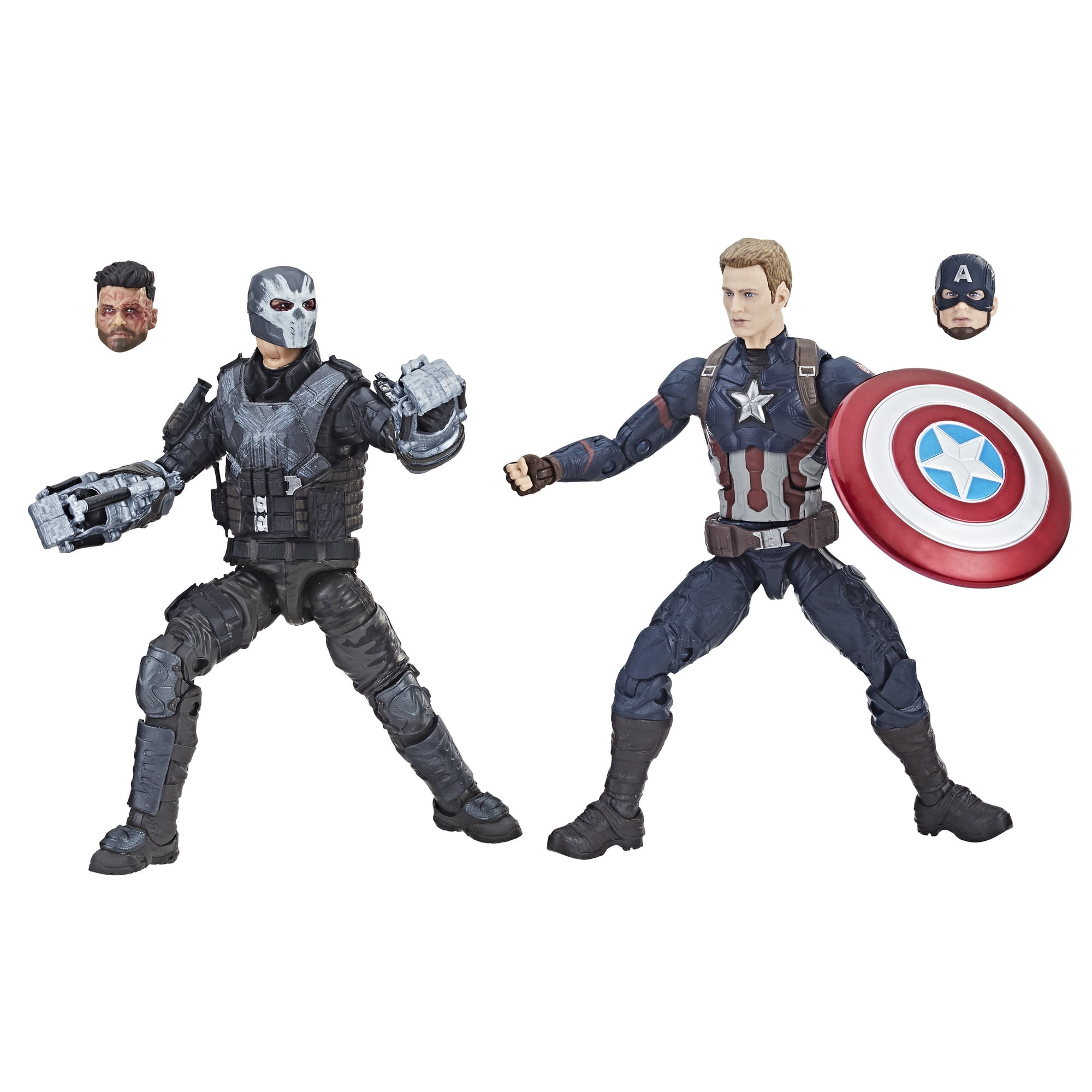 LEGO Marvel Captain America Construction Figure 76258 Buildable Marvel  Action Figure, Posable Marvel Collectible with Attachable Shield for Play  and