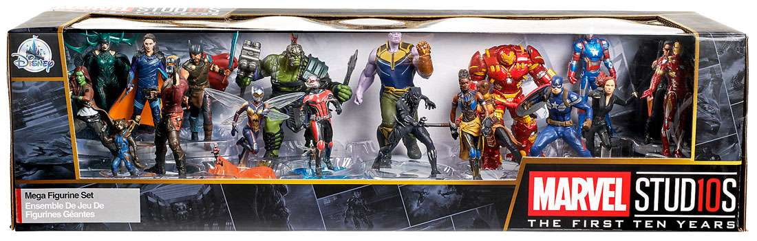 アメコミ MARVEL STUDIOS MEGA FIGURE SET Marvel Studios The First Ten Years Marvel Universe Mega