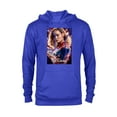thumbnail image 1 of Marvel Studios The Marvels Captain Marvel Carol Cosmic Power - Pullover Hoodie for Adults - Customized-Navy, 1 of 5