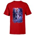 thumbnail image 1 of Marvel Studios The Marvels Captain Marvel Monica Ms. Marvel - Short Sleeve T-Shirt for Kids - Customized-Red, 1 of 5