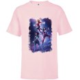 thumbnail image 1 of Marvel Studios The Marvels Captain Marvel Monica Ms. Marvel - Short Sleeve T-Shirt for Kids - Customized-Soft Pink, 1 of 5