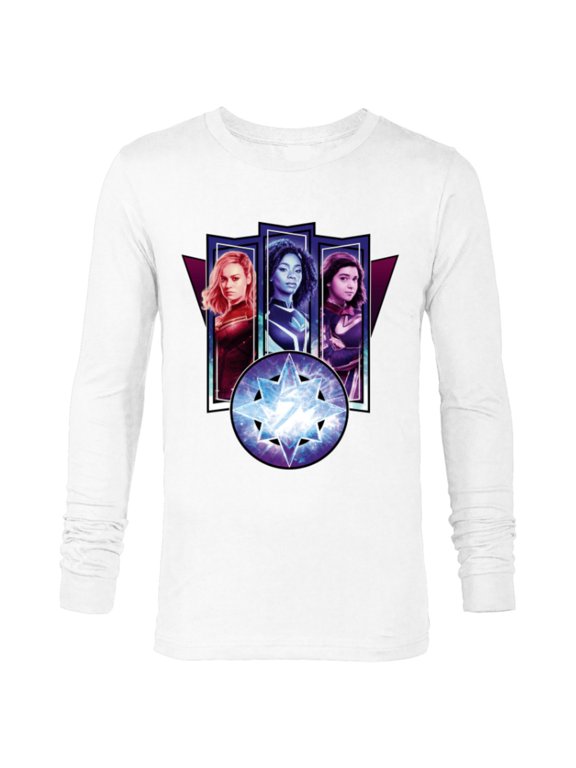 Studios The Marvels Captain Marvel Photon Ms. Marvel - Long Sleeve T-Shirt for Men - Customized-White