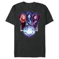 thumbnail image 1 of Marvel Studios The Marvels Captain Marvel Photon Ms. Marvel - Short Sleeve Blended T-Shirt for Adults - Customized-Dark Heather, 1 of 5