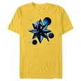 thumbnail image 1 of Marvel Studios The Marvels Captain Marvel and Star Symbol - Short Sleeve Blended T-Shirt for Adults - Customized-Yellow, 1 of 5
