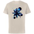 thumbnail image 1 of Marvel Studios The Marvels Captain Marvel and Star Symbol - Short Sleeve Cotton T-Shirt for Adults - Customized-Natural, 1 of 5
