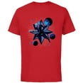 thumbnail image 1 of Marvel Studios The Marvels Captain Marvel and Star Symbol - Short Sleeve Cotton T-Shirt for Adults - Customized-Red, 1 of 5