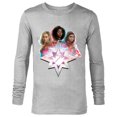 thumbnail image 1 of Marvel Studios The Marvels Carol Monica Kamala Power Icon - Long Sleeve T-Shirt for Men - Customized-Athletic Heather, 1 of 5