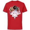 thumbnail image 1 of Marvel Studios The Marvels Carol Monica Kamala Power Icon - Short Sleeve Cotton T-Shirt for Adults - Customized-Red, 1 of 5