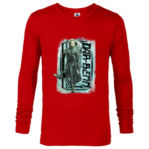 Marvel Studios The Marvels Dar-Benn with Hammer - Long Sleeve T-Shirt for Men - Customized-New Red