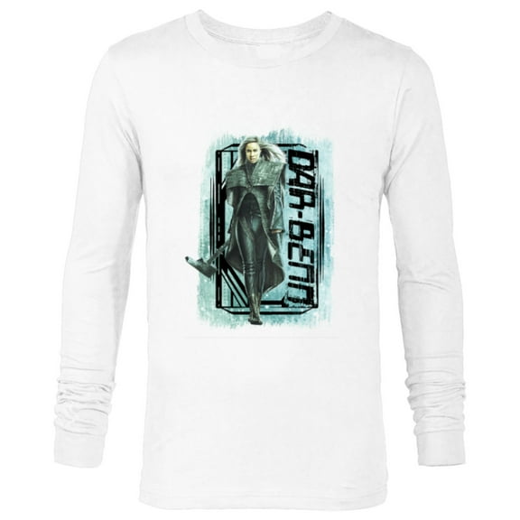 Marvel Studios The Marvels Dar-Benn with Hammer - Long Sleeve T-Shirt for Men - Customized-White