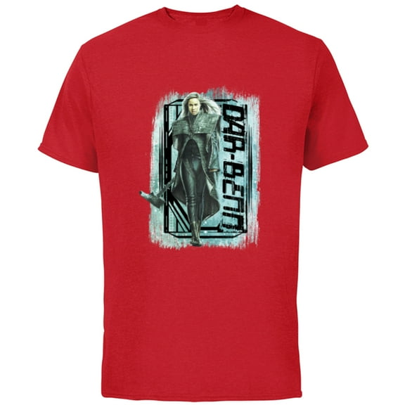 Marvel Studios The Marvels Dar-Benn with Hammer - Short Sleeve Cotton T-Shirt for Adults - Customized-Red