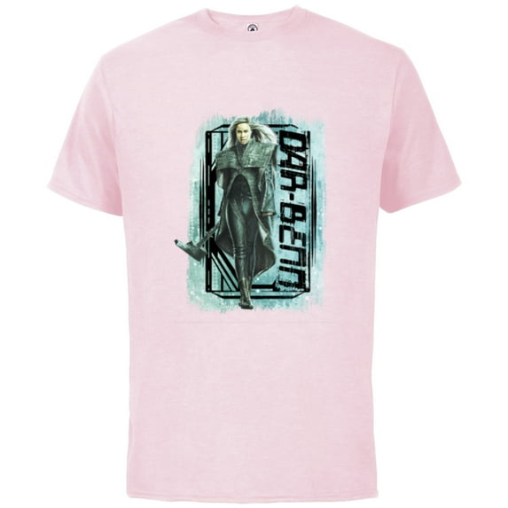 Marvel Studios The Marvels Dar-Benn with Hammer - Short Sleeve Cotton T-Shirt for Adults - Customized-Soft Pink