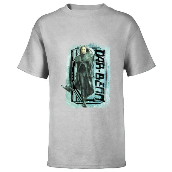 Marvel Studios The Marvels Dar-Benn with Hammer - Short Sleeve T-Shirt for Kids - Customized-Athletic Heather