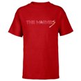 thumbnail image 1 of Marvel Studios The Marvels Flerken Goose & Flerkittens Logo - Short Sleeve T-Shirt for Kids - Customized-Red, 1 of 5