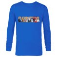 thumbnail image 1 of Marvel Studios The Marvels Flerken Goose’s Flerkittens Cute - Long Sleeve T-Shirt for Men - Customized-Navy, 1 of 5