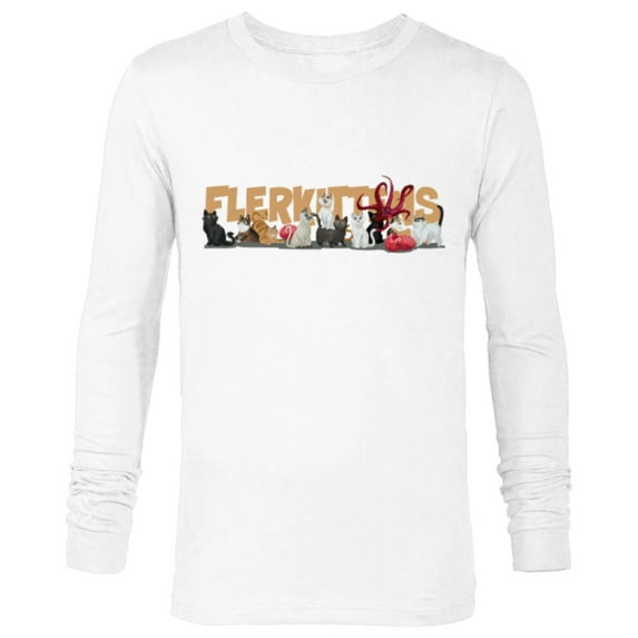 Marvel Studios The Marvels Flerken Goose’s Flerkittens Cute - Long Sleeve T-Shirt for Men - Customized-White