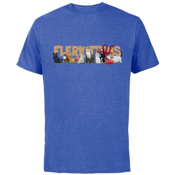 Marvel Studios The Marvels Flerken Goose’s Flerkittens Cute - Short Sleeve Cotton T-Shirt for Adults - Customized-Royal Heather