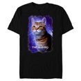 thumbnail image 1 of Marvel Studios The Marvels Goose the Flerken Cat Poster - Short Sleeve Blended T-Shirt for Adults - Customized-Black, 1 of 5