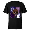 thumbnail image 1 of Marvel Studios The Marvels Nick Fury and Flerkittens Cute - Short Sleeve T-Shirt for Kids - Customized-Black, 1 of 5