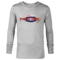 thumbnail image 1 of Marvel Studios The Marvels Official Movie Logo - Long Sleeve T-Shirt for Men - Customized-Athletic Heather, 1 of 5