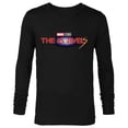thumbnail image 1 of Marvel Studios The Marvels Official Movie Logo - Long Sleeve T-Shirt for Men - Customized-Black, 1 of 5