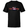 thumbnail image 1 of Marvel Studios The Marvels Official Movie Logo - Short Sleeve T-Shirt for Kids - Customized-Black, 1 of 5