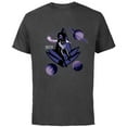 thumbnail image 1 of Marvel Studios The Marvels Photon Monica Rambeau and Symbol - Short Sleeve Cotton T-Shirt for Adults - Customized-Charcoal, 1 of 5