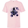 thumbnail image 1 of Marvel Studios The Marvels Photon Monica Rambeau and Symbol - Short Sleeve T-Shirt for Kids - Customized-Soft Pink, 1 of 5