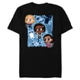 thumbnail image 1 of Marvel Studios The Marvels Super Heroes and Flerkittens Cute - Short Sleeve Blended T-Shirt for Adults - Customized-Black, 1 of 5