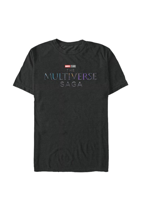 Studios The Multiverse Saga MCU Logo - Short Sleeve Blended T-Shirt for Adults - Customized-Dark Heather