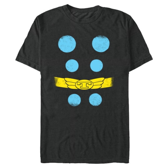 Marvel Studios Thor God of Thunder Costume - Short Sleeve Blended T-Shirt for Adults - Customized-Dark Heather