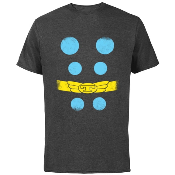 Marvel Studios Thor God of Thunder Costume - Short Sleeve Cotton T-Shirt for Adults - Customized-Charcoal Heather