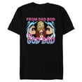 thumbnail image 1 of Marvel Studios Thor: Love and Thunder Dad Bod to God Bod - Short Sleeve Blended T-Shirt for Adults - Customized-Black, 1 of 5