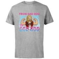 thumbnail image 1 of Marvel Studios Thor: Love and Thunder Dad Bod to God Bod - Short Sleeve Cotton T-Shirt for Adults - Customized-Athletic Heather, 1 of 5