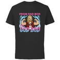 thumbnail image 1 of Marvel Studios Thor: Love and Thunder Dad Bod to God Bod - Short Sleeve Cotton T-Shirt for Adults - Customized-Black, 1 of 5