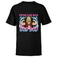 thumbnail image 1 of Marvel Studios Thor: Love and Thunder Dad Bod to God Bod - Short Sleeve T-Shirt for Kids - Customized-Black, 1 of 5
