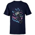 thumbnail image 1 of Marvel Studios Thor: Love and Thunder Mjolnir - Short Sleeve T-Shirt for Kids - Customized-Navy, 1 of 5
