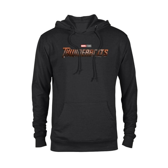 Marvel Studios Thunderbolts MCU Movie Logo - Pullover Hoodie for Adults - Customized-Black