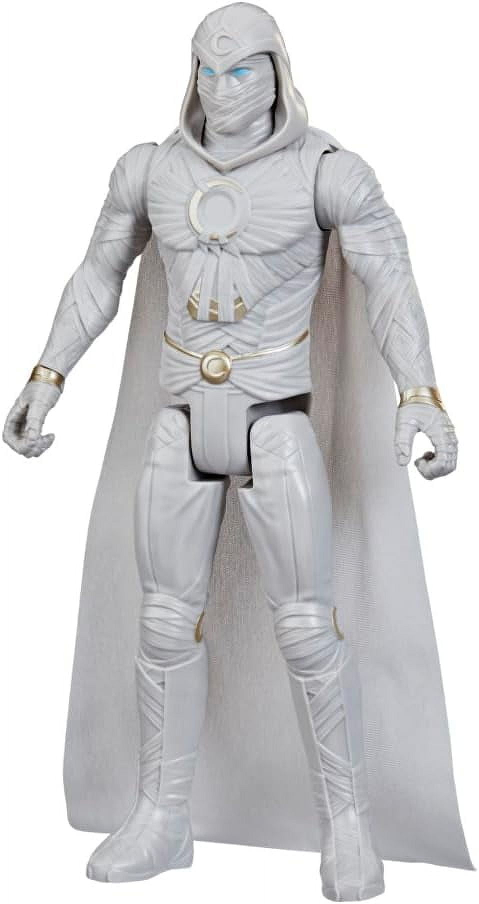Marvel Studios’ Titan Hero Series Moon Knight Toy, 12-Inch-Scale Action Figure, Toys for Kids Ages 4 and Up