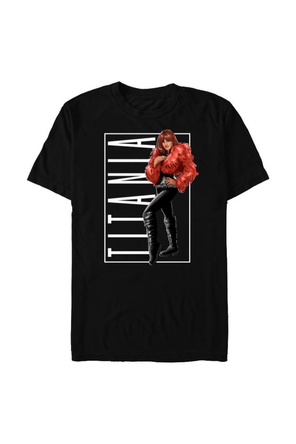 Studios Titania Pose & Logo She-Hulk Disney+ - Short Sleeve Blended T-Shirt for Adults - Customized-Black