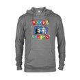 thumbnail image 1 of Marvel Studios WandaVision Logo TV Sitcom Style Disney+ - Pullover Hoodie for Adults - Customized-Graphite Heather, 1 of 5